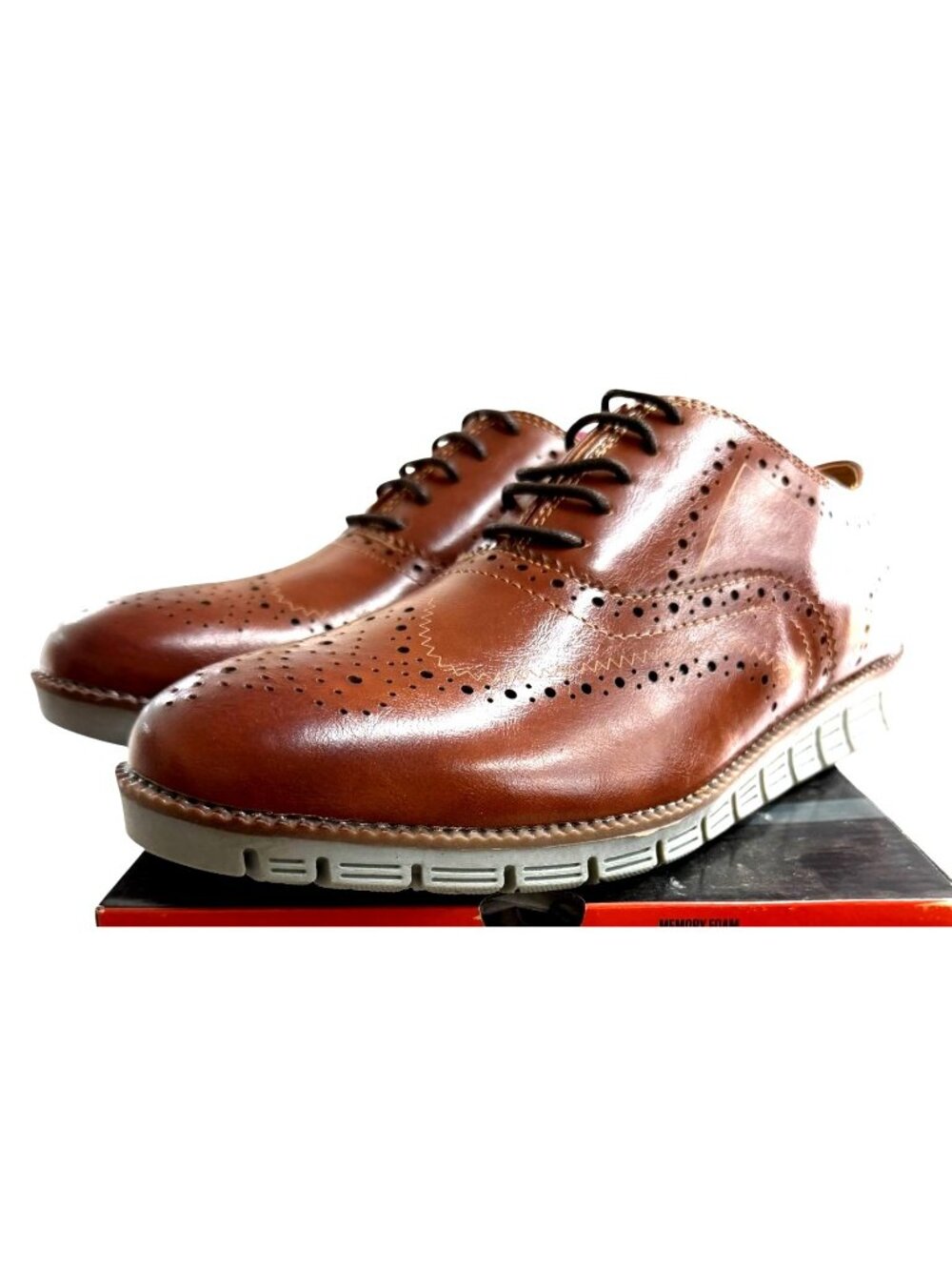 Men's SZ 8WW Deer Stags Benton Oxford Shoes